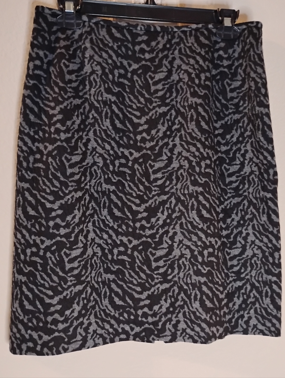 USED Zebra Print Skirt